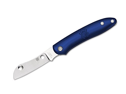 Spyderco C189PBL Messer Roadie Blue Taschenmesser, Blau, One Size von Böker