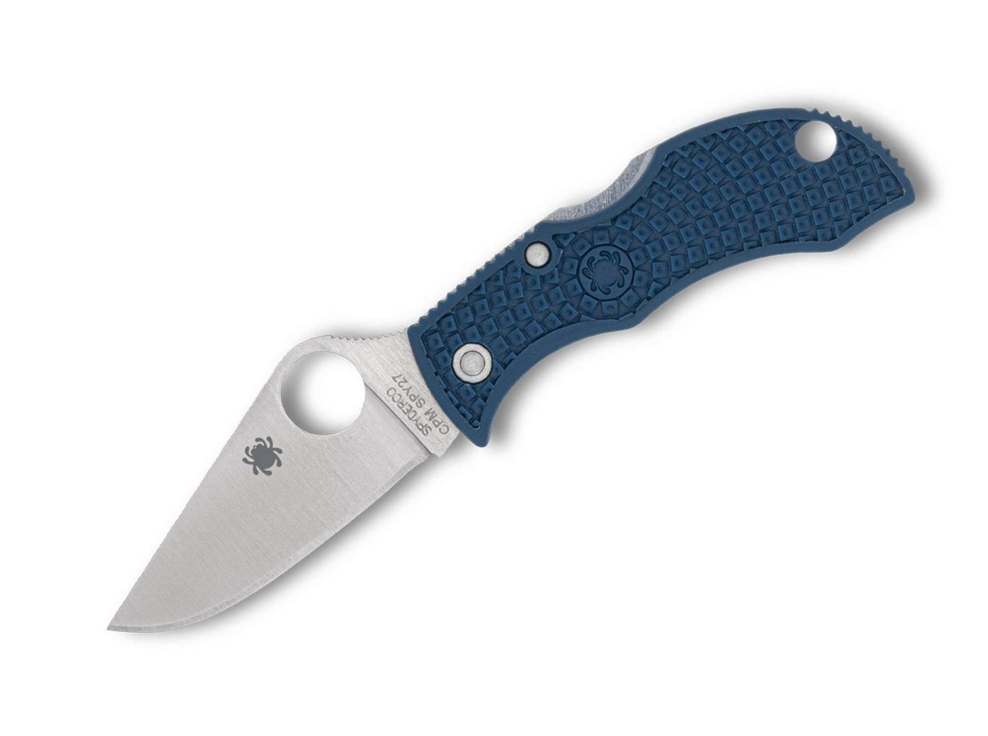 Spyderco Taschenmesser Spyderco Manbug SPY27 FRN Cobalt Blue PlainEdge von Spyderco