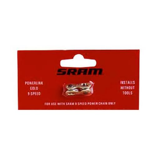 SRAM Ketten Strebenschutz Führung Kettenverschluss Power Link, Gold, (4er Pack)72.2740.200.751 von Sram