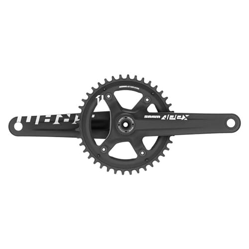 Sram Apex Kurbel & -garnituren, Schwarz, Einheit von Sram