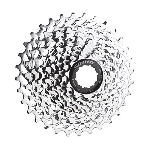 Sram Cassettes Kassette und Ritzel Speed Zahnkranz, Silber, 17 x 17 x 6 cm von Sram