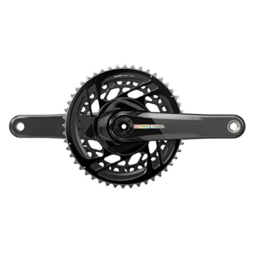 Sram Unisex – Erwachsene Force D2 Fahrradketten, Schillernd, 170mm, 50/37T von Sram