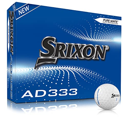 Srixon AD333 Golfball, Herren, weiß, 12 Bälle von Srixon