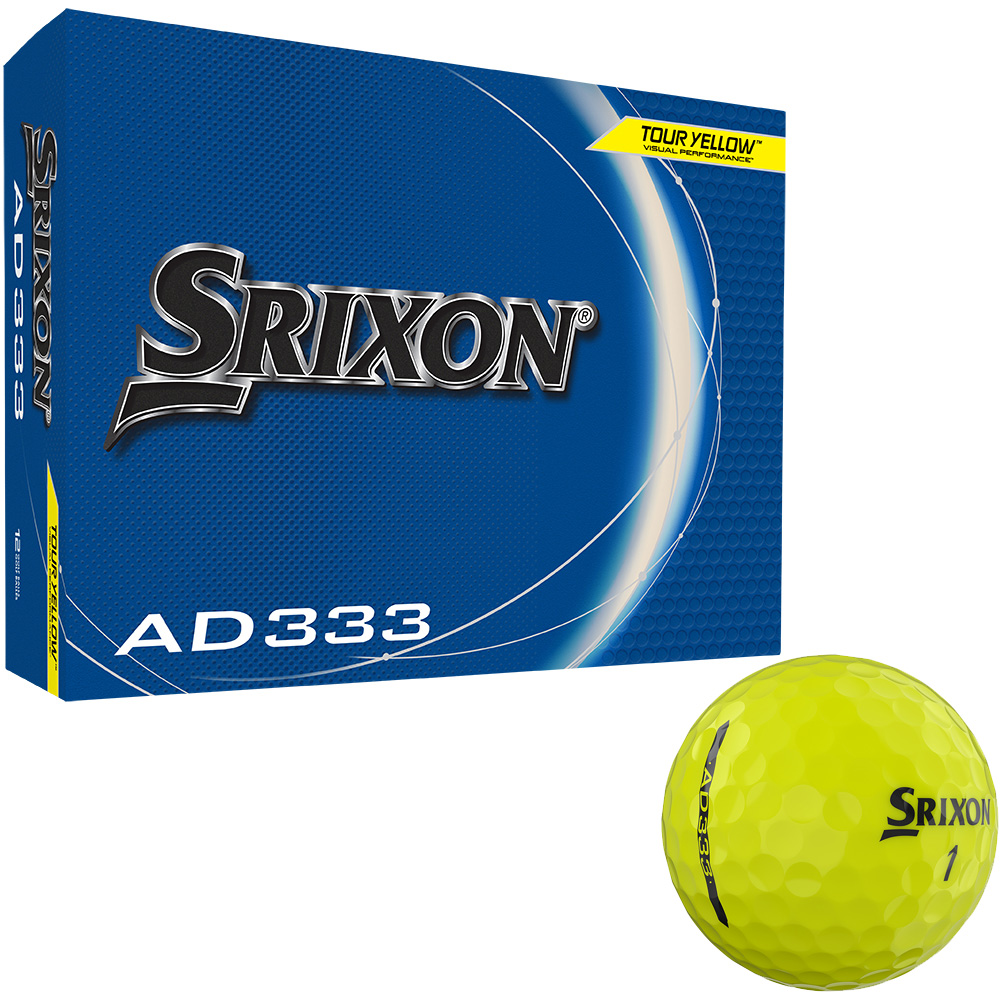 'Srixon AD333 Golfball 12er gelb' von Srixon