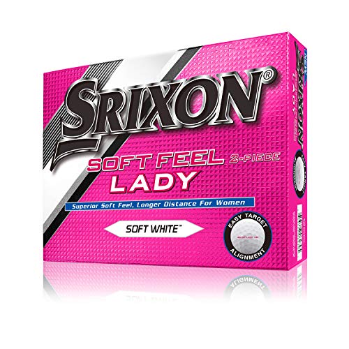 Srixon Damen SoftFeel Lady Golfbälle 2 Lagen, Einheitsgröße weiß von Srixon