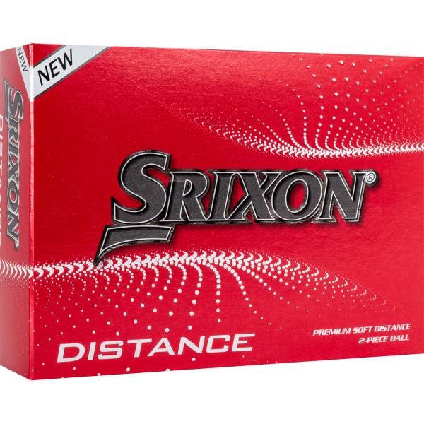 Srixon Golfball Distance Soft Premium - 12er Pack weiß von Srixon