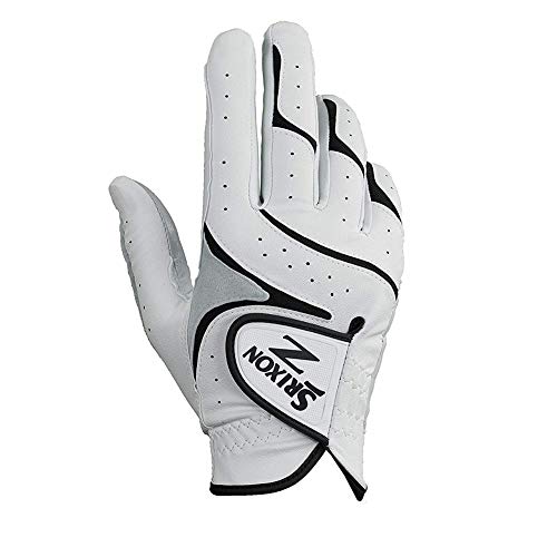 Srixon Herren Z Allwetter-Golfhandschuhe, weiß/schwarz, Größe XL, Linke Hand von Srixon