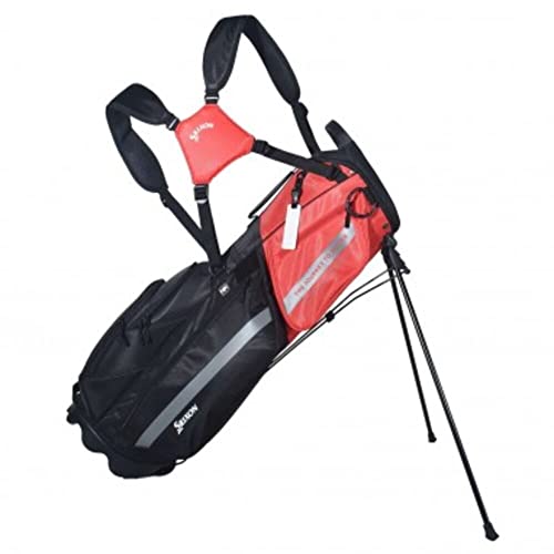 Srixon – Lifestyle Stand Golf Bag – 4 Schlägerteiler – 4 Reißverschlusstaschen, darunter eine große isolierte Tasche – Griff Oben – Zwei Tragegurte – Inklusive Regenhaube von Srixon