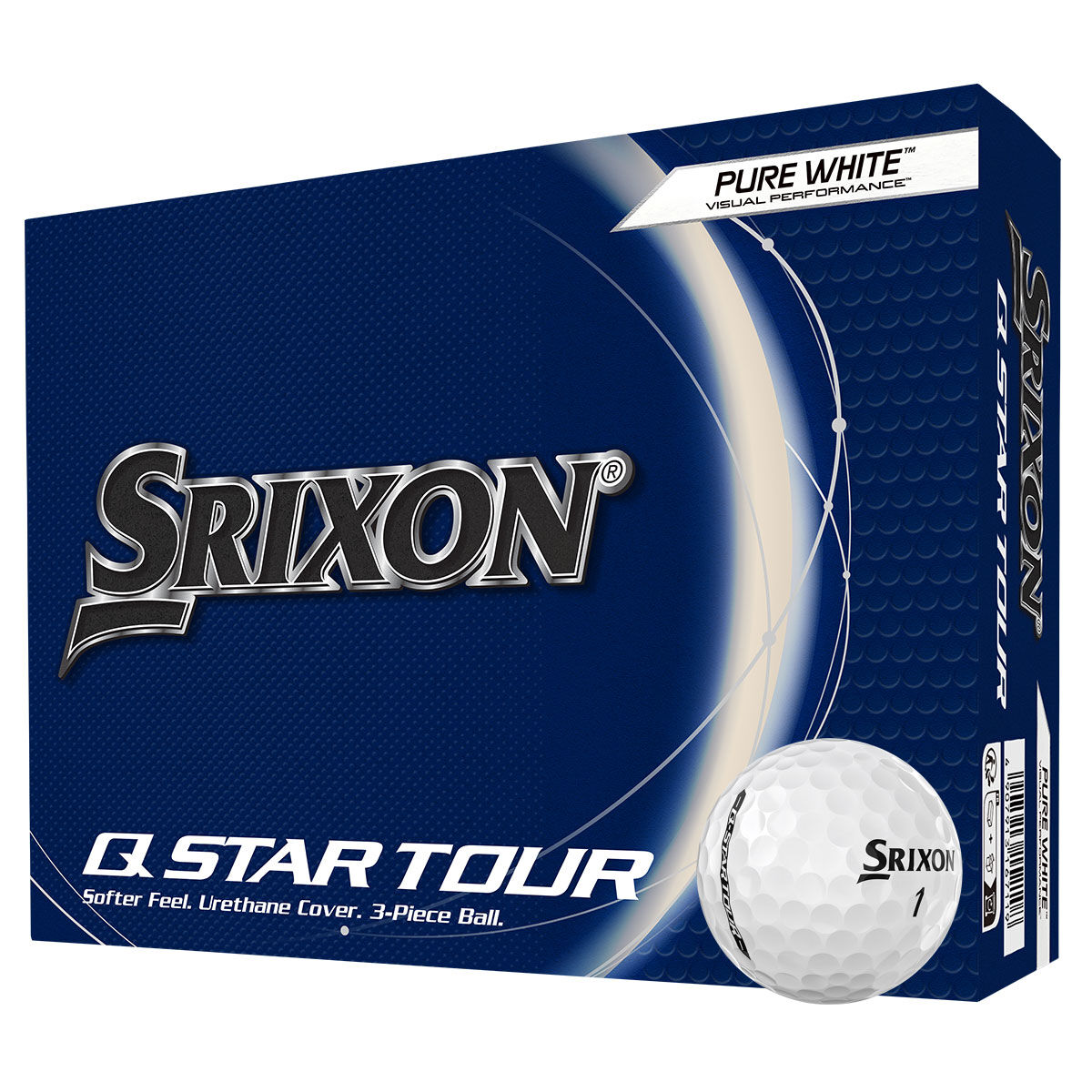 Srixon Q-Star Tour 12 Golf Ball Pack, Mens, White | American Golf von Srixon
