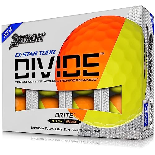 Srixon Q-Star Tour Divide Orange, Golf von Srixon