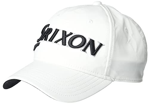 Srixon SRX AuthUnStructuredCapWhtBlk Athletic, White/Black, One Size Fits Most von Srixon