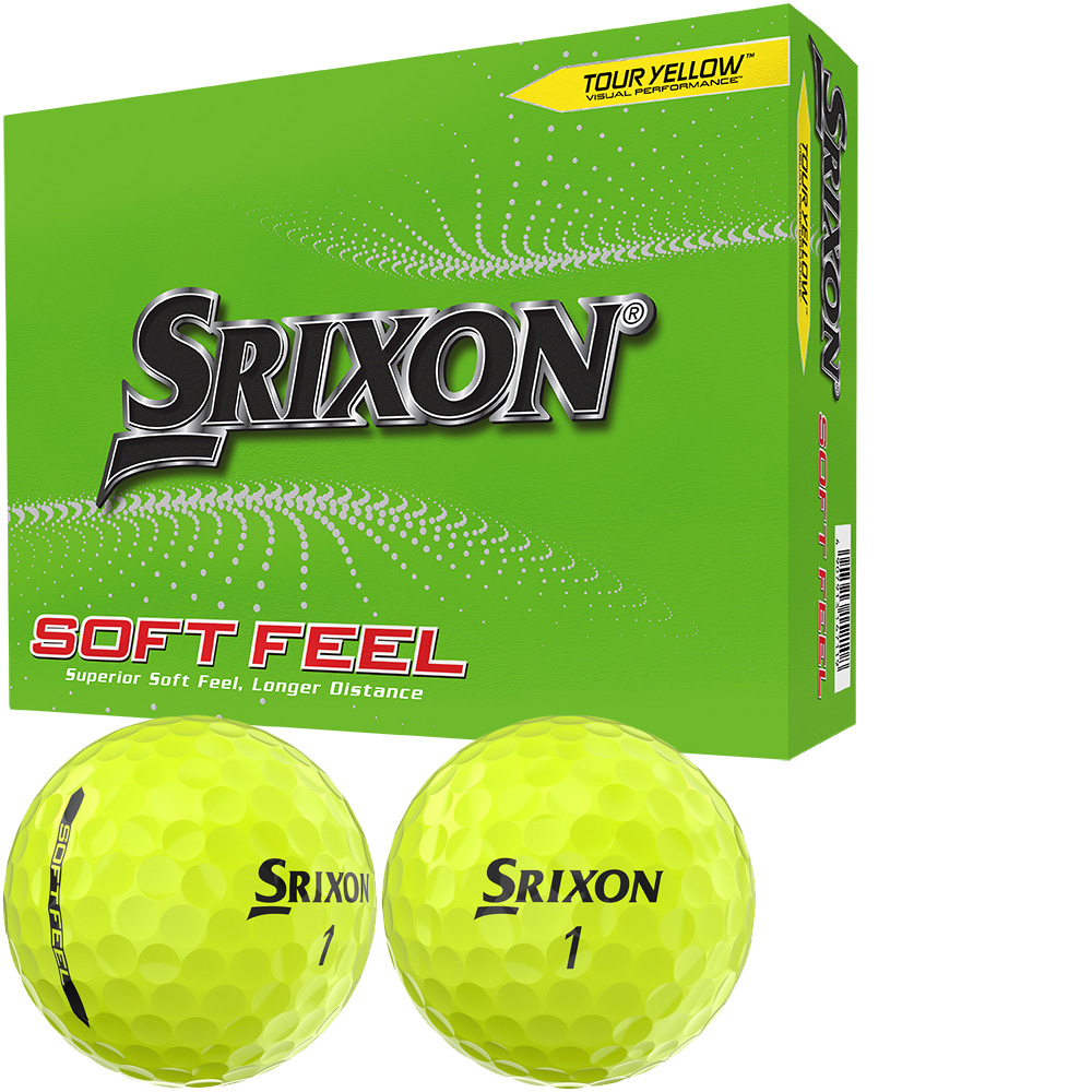 'Srixon Soft Feel Brite Golfball 12er gelb' von Srixon