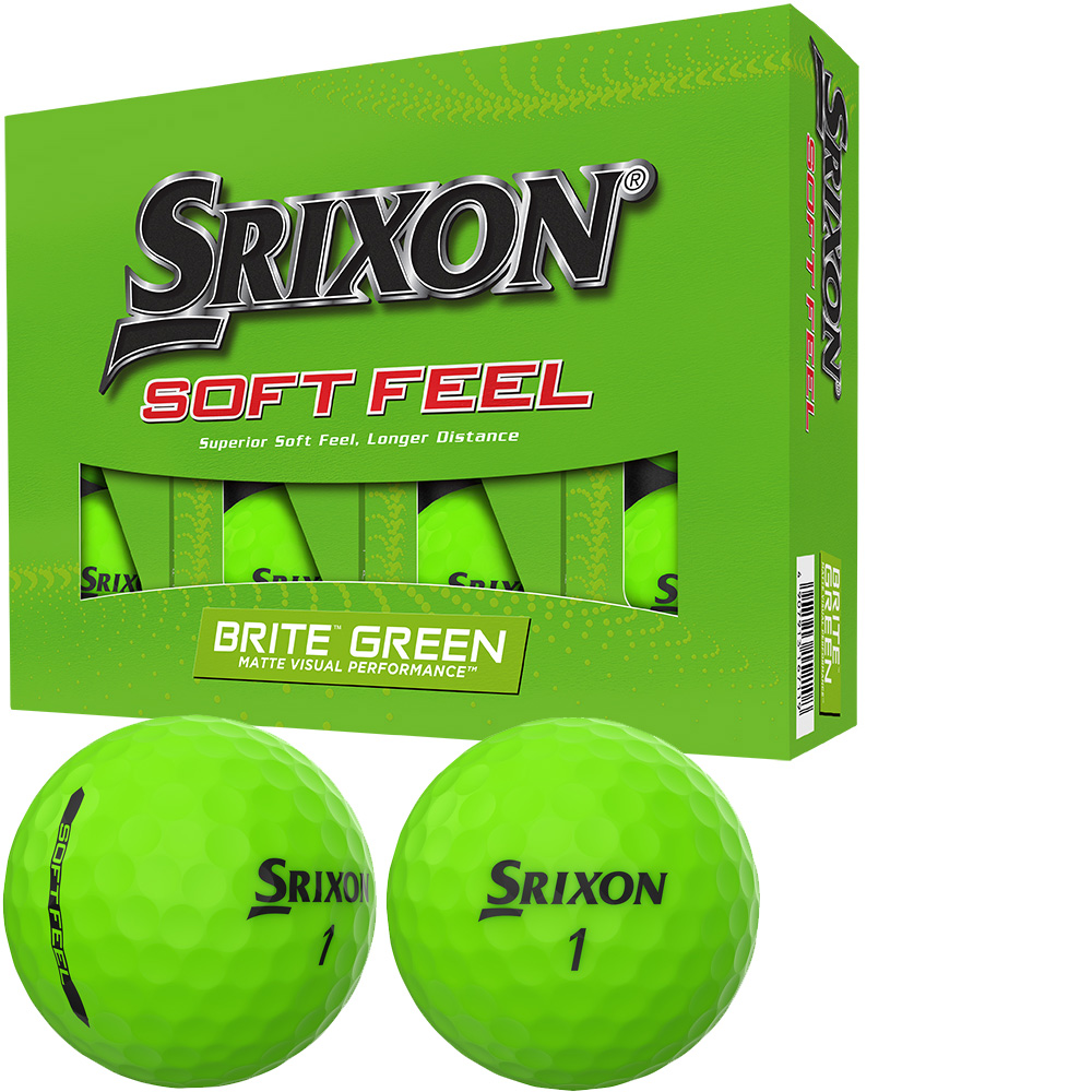 'Srixon Soft Feel Brite Golfball 12er grÃ¼n' von Srixon