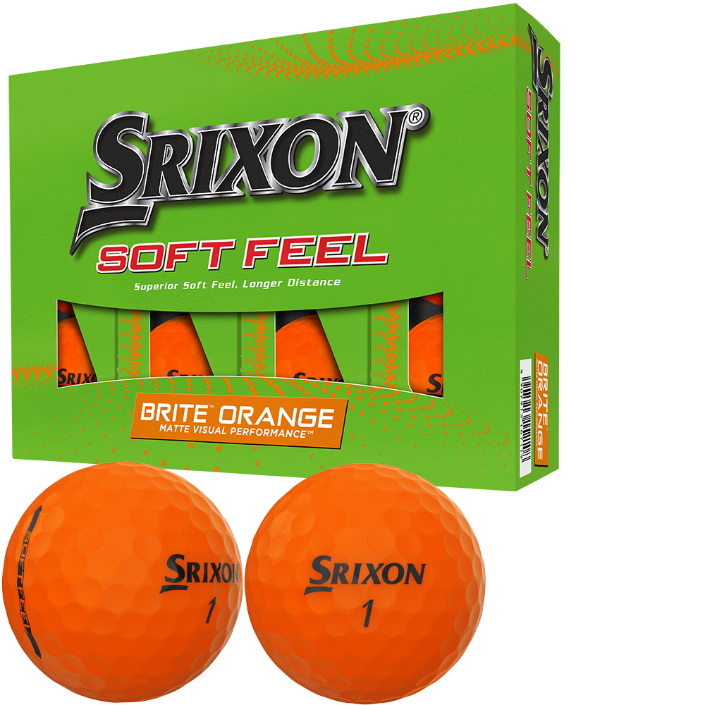 'Srixon Soft Feel Brite Golfball 12er orange' von Srixon