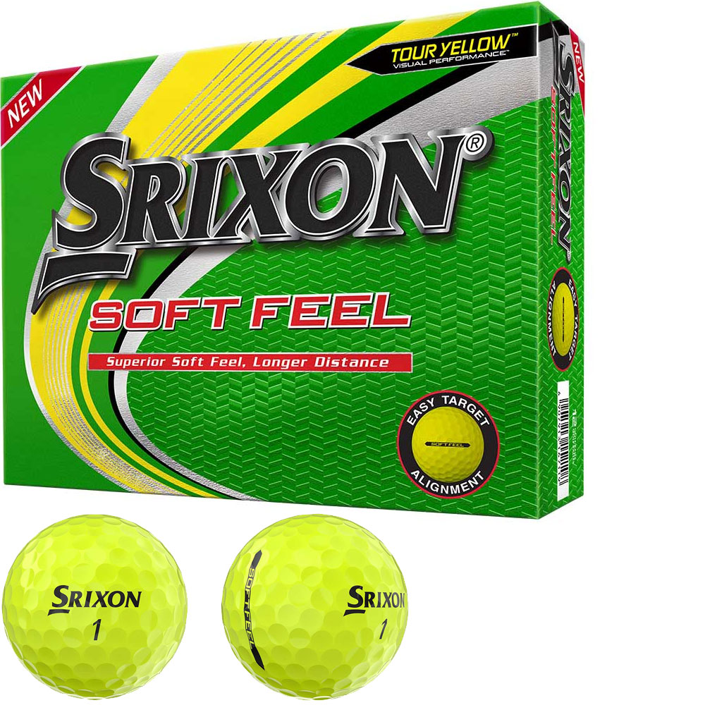 'Srixon Soft Feel Golfball 12er gelb' von Srixon
