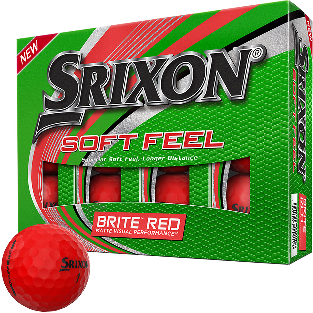 'Srixon Soft Feel Golfball 12er rot' von Srixon