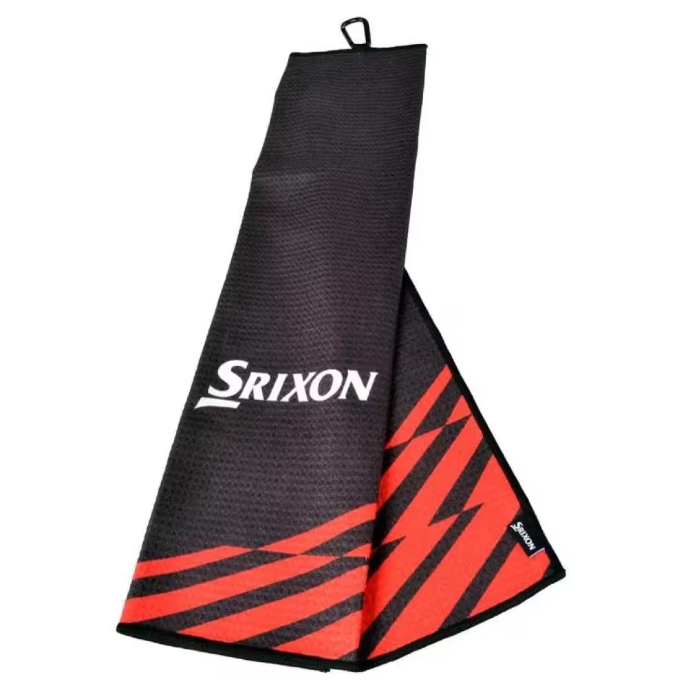 'Srixon TriFpd Towel Golfhandtuch schwarz' von Srixon