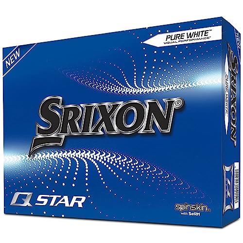 Srixon Unisex-Erwachsene Q-Star 6 Golfball, Weiß von Srixon