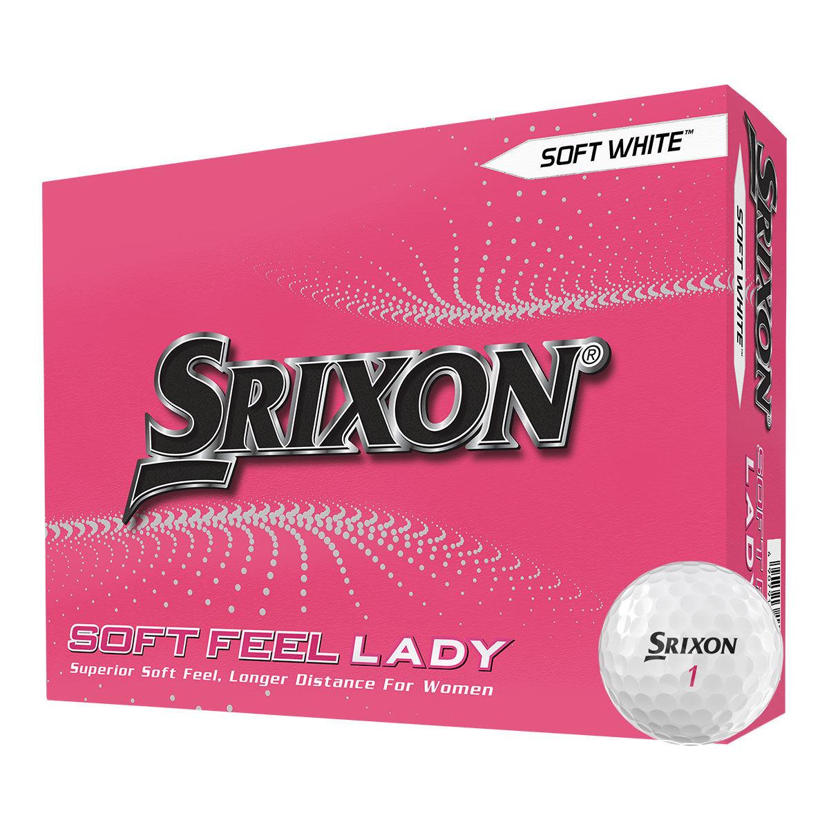 Srixon White Soft Feel 12 Golf Ball Pack | American Golf, One Size - Father's Day Gift von Srixon