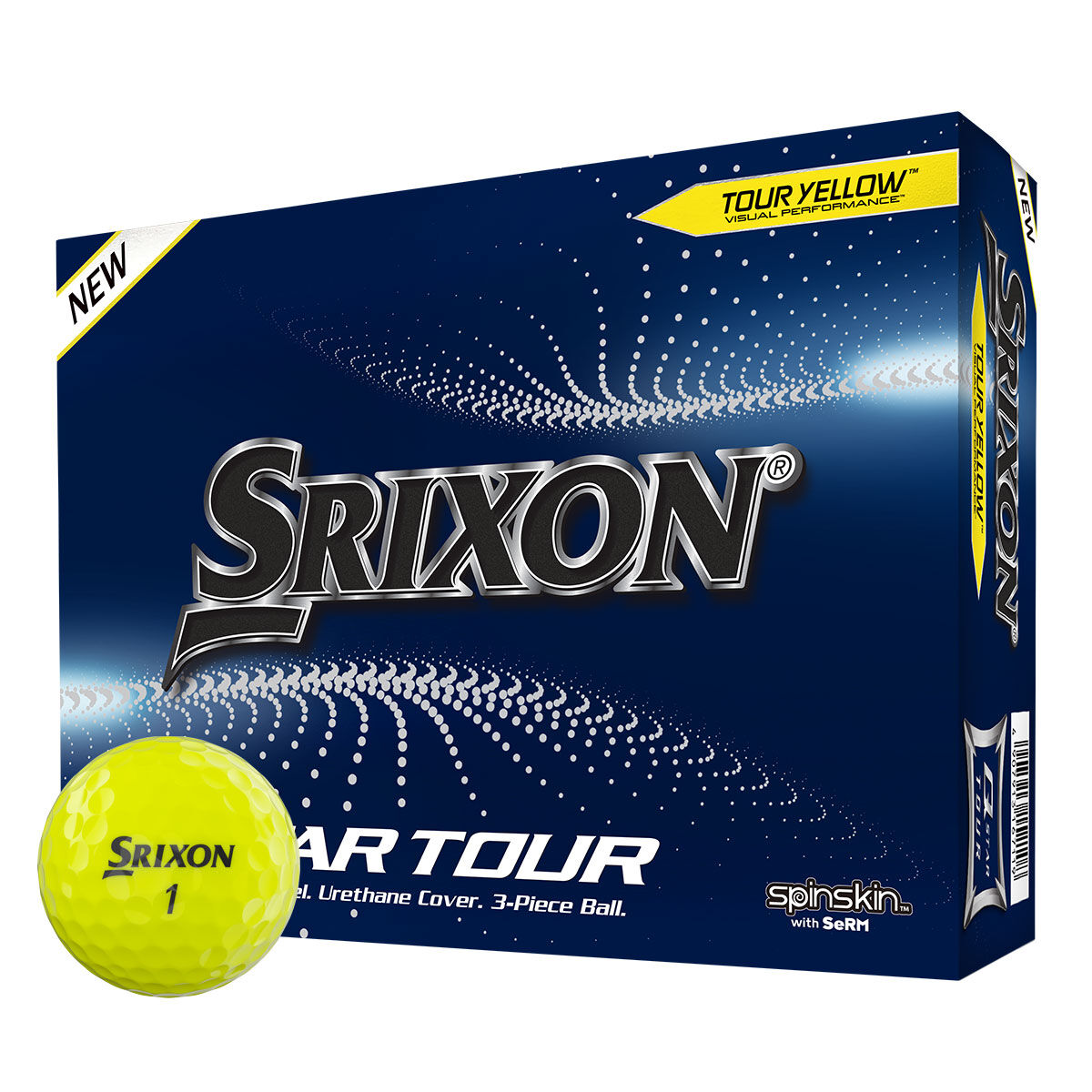 Srixon Yellow Q-Star Tour 12 Golf Balls Pack| American Golf, One Size von Srixon