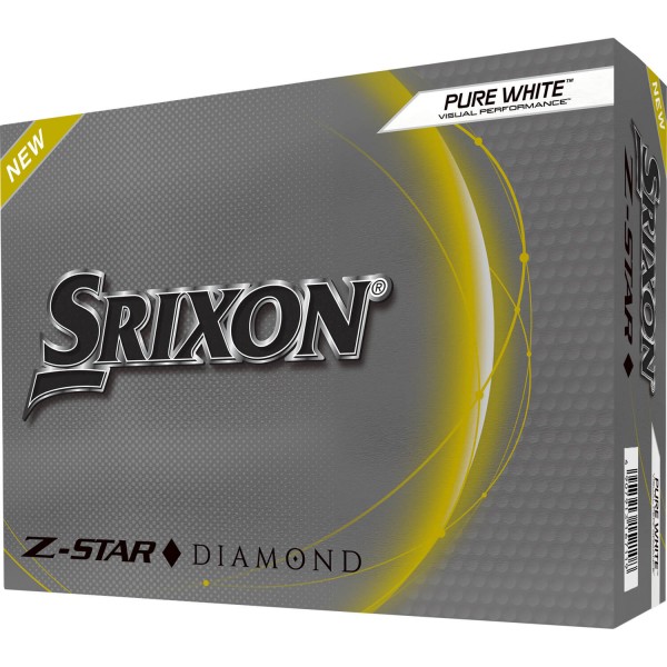 Srixon Z-Star Diamond Golfbälle - 12er Pack weiß von Srixon