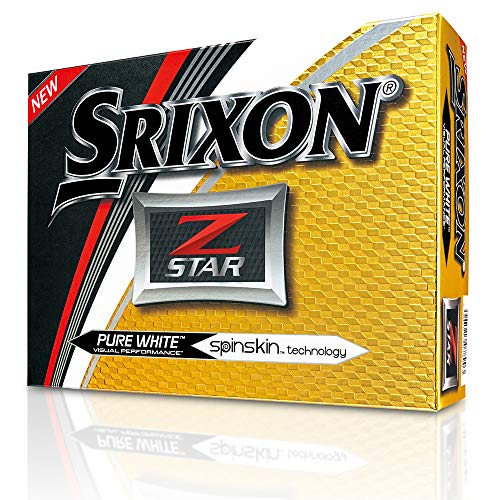 Srixon z-Star 2017 Golf Balls (One Dozen), Herren, Pure White, reinweß von Srixon