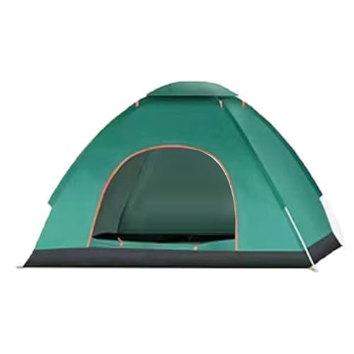 Automatisch Aufgebautes Zelt mit Großer Kapazität, Regensicheres, Wasserdichtes Outdoor-Camping-Reisezelt für Picknick (Einzeltür für 1–2 Personen, ohne Oberlicht #12) von Srliya