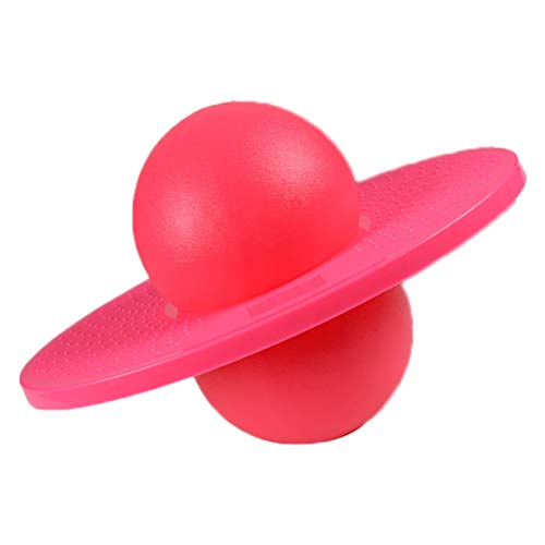 Ball Hopper Jumping Ball Bounce Balance Board Ball für Erwachsene Kinder Fitness Ball Übung Bounce Space Ball Zum Abnehmen (Rot) von Srliya