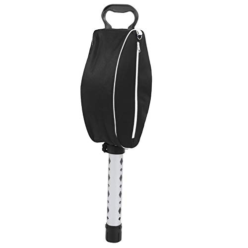 Srliya Golfball-Sammelrohr 57 × 14 × 7 Teleskop-Aluminiumrohr Ball Shag Bag Retriever Pick Up 80 Ballsammler für Outdoor-Sportbedarf von Srliya