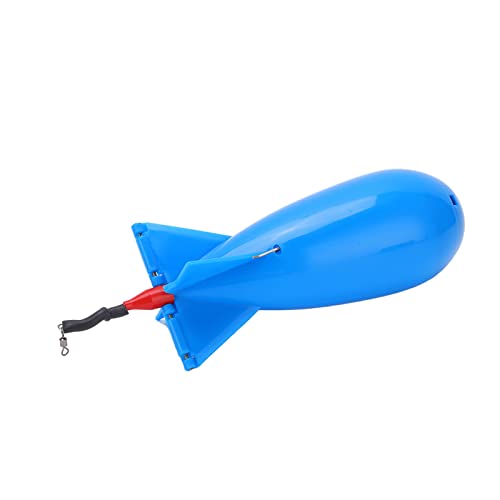 Srliya Großer Karpfen-Feeder mit Bombenschwimmer, Köderhalter und Werfer, Nistwerkzeug für Angel-Feeder, Ideal Zum Köderfischen (Blau) von Srliya