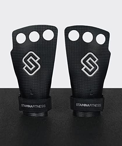 Stamina Fitness Unisex-Adult Carbon Full Cover Griffe-Schwarz-M Black von Stamina Fitness