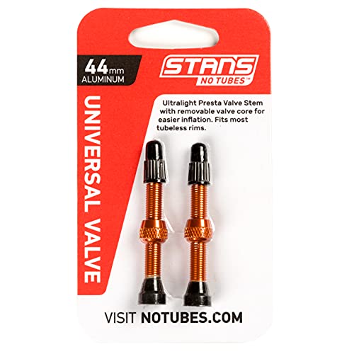 Stan's NoTubes Unisex – Erwachsene Ventil-03300654 Ventil, Orange, 44 mm von Stan's NoTubes