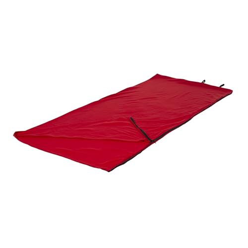 StanSport Fleece Schlafsack, rot, 75” x 32” von StanSport