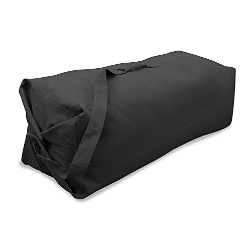 StanSport Unisex-Erwachsene Duffel Bag with Strap-Black-50 X 14.5 in Seesack, schwarz, 50" X 14.5" X 14.5" von StanSport