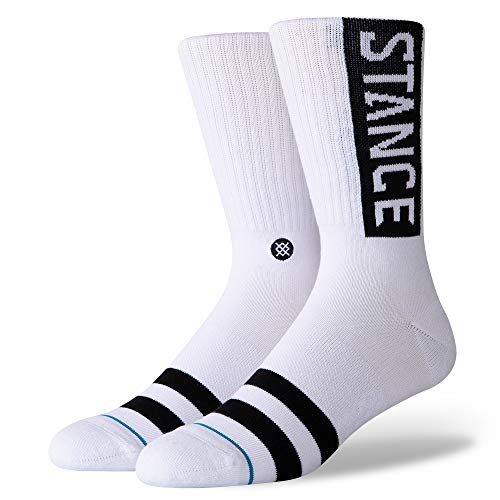 Stance Crew Socken - The OG (Weiß, Mittel) von Stance