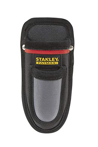 Stanley FatMax Messerholster (600 Denier Polyester, schnittfeste Innenseiten, Gürtelclip, Zusatzfach) 0-10-028 von Stanley