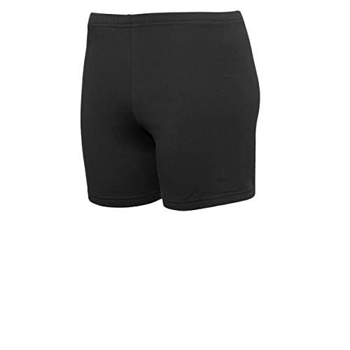 Stanno Essenza Hotpant | Kurze Sporthose für Damen und Herren (größe M, schwarz, Regular fit) von Stanno