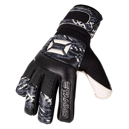Stanno Torwarthandschuhe - Volare Match - Zuverlässiger Griff - Handschuhe für Den Ehrgeizigen Keeper Schwarz - Größe 10 von Stanno