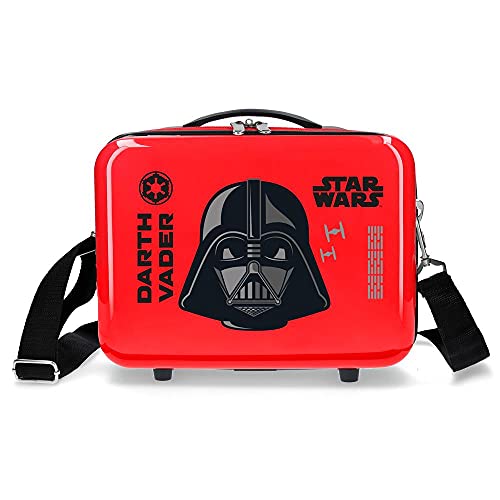Star Wars Darth Vader Kosmetiktasche, anpassbar, mit Umhängetasche, Rot, 29 x 21 x 15 cm, starr, ABS 9,14 l von Star Wars