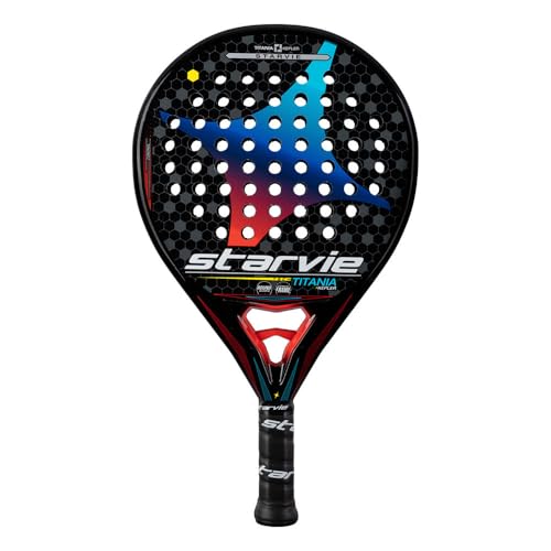 StarVie Titania Kepler Pro Padelschläger für Erwachsene, Unisex, Schwarz, Normal von Star vie