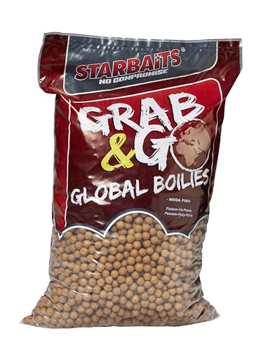 Starbaits Bouillettes Grab And Go Global Boilies Mega Fish – 10 kg – D.14 mm – 16834 von Starbaits