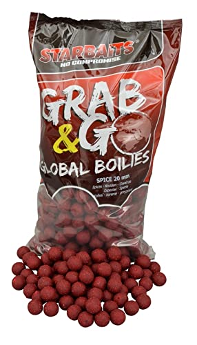 Starbaits Bouillettes Grab and Go Global Boilies Spice - D.20mm - 2.5Kg - 78681 von Starbaits