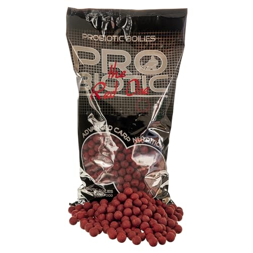 Starbaits Bouillettes Pro Red Boilies – 800 g – D.20 mm – Rouge – 17125 von Starbaits