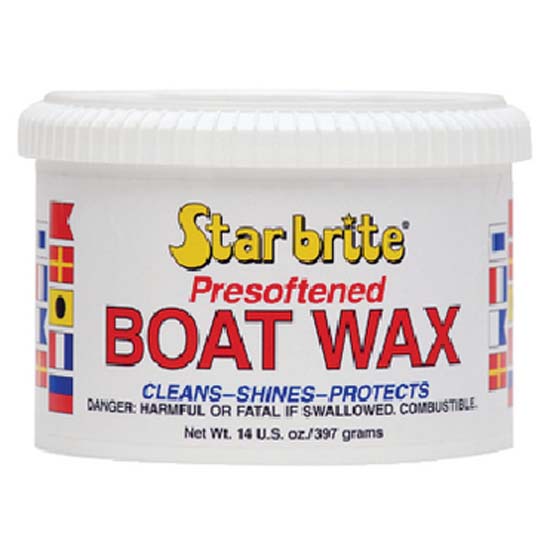 Starbrite Pre Softened Boat Wax Weiß 397 g von Starbrite