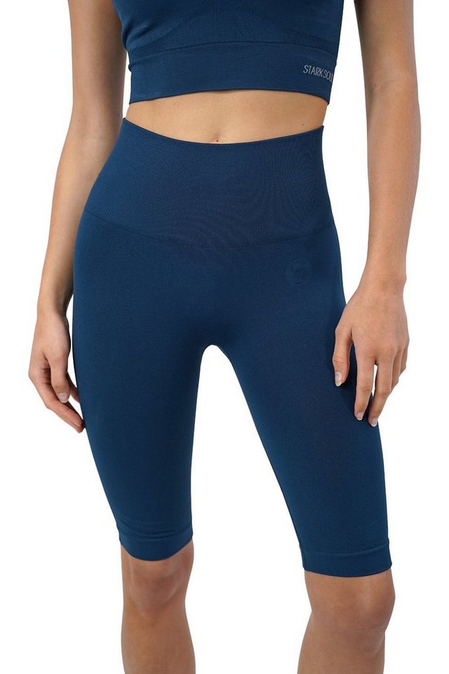 Stark Soul® Sporthose Radler Shorts, High waist aus angenehmen Stretchmaterial von Stark Soul®