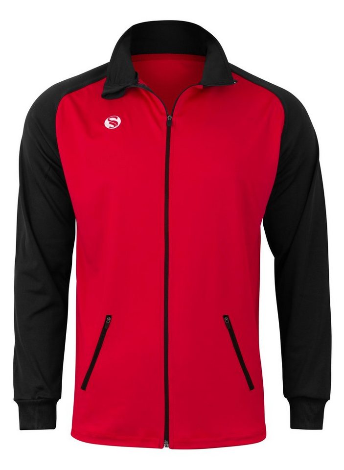 Stark Soul® Trainingsjacke Sport Jacket "WARM UP" - long sleeve - Trainingsjacke mit seitlichen Taschen von Stark Soul®
