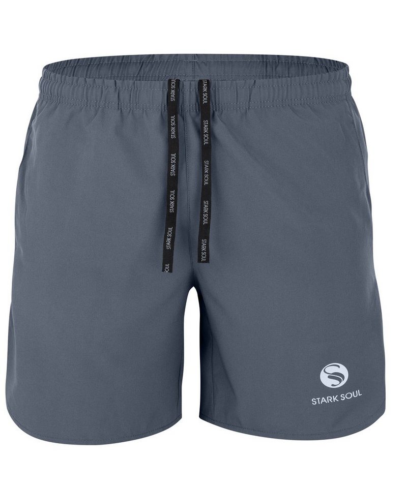 Stark Soul® Trainingsshorts Herren Sport Shorts -Reflect-, Funktionshose, Trainingsshort Spezielles Quick Dry Material von Stark Soul®