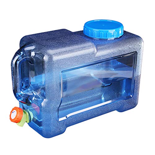 Starnearby 5L~22L Wasserkanister, Wasserkanister mit Hahn, Wassertank, Tragbarer Trinkwasserkanister, Wasserbehälter, Wasserkanister BPA frei, für Outdoor, Camping, Trinkder Speicher (12L) von Starnearby