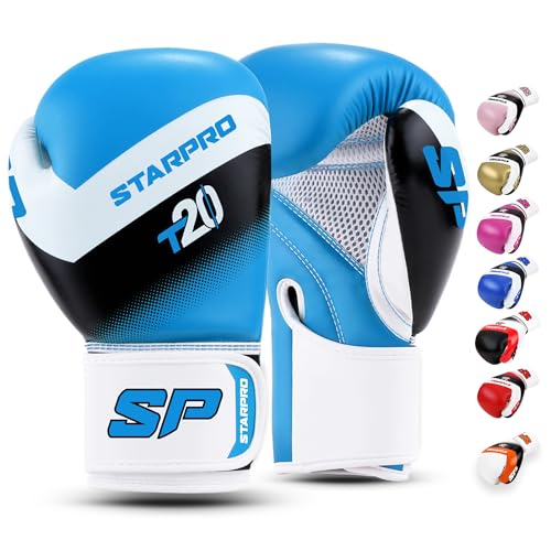Boxing Gloves for Men & Women Training Sparring Kickboxing UFC MMA Muay Thai Pro Punching Fight Heavy Bag Mitts von Starpro