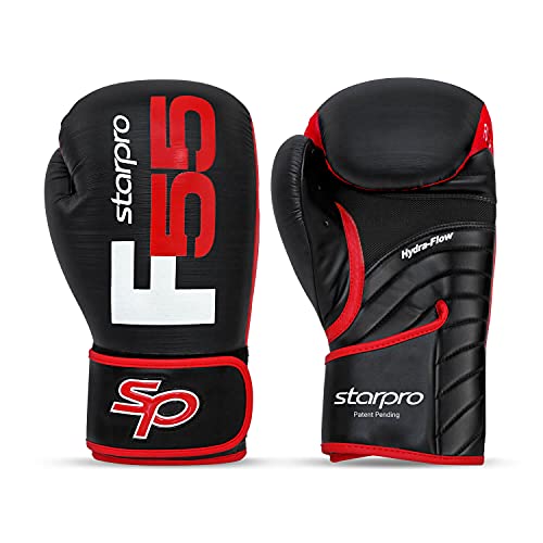 Starpro - F55 Boxhandschuhe für Harte Schläge & schnelles K.O. - Boxhandschuhe Männer, Boxhandschuhe Damen, Box Handschuh Herren Set, Boxen Sport, Box Training, Box Handschuhe, Boxing Gloves von Starpro